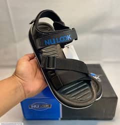 men's neoprene Fancy sandals -black Nu-01