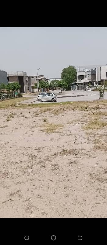 new cutting 25 marla plot A block back open bahria phase 8 2
