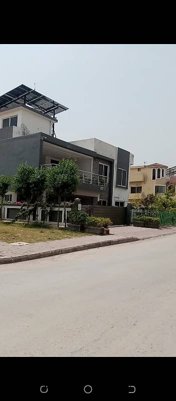 new cutting 25 marla plot A block back open bahria phase 8 12