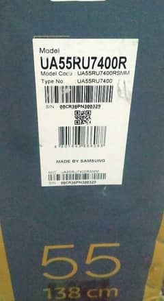 Samsung original 55 inch led TV