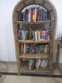 Cane bookshelf