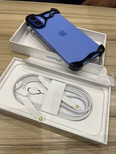 Iphone 16 plus dual PTA Approved 256gb