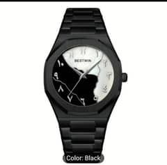 Black Arabic dial watches