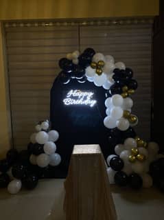 Happy birthday neon