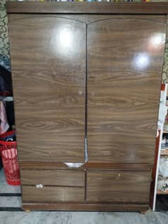 Wardrobe, Plastic chairs For sale(Urgent)