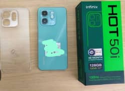 infinix hot 50 I just box open . new condition