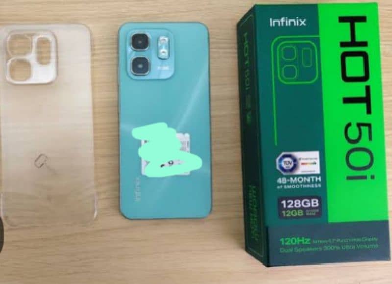 infinix hot 50 I just box open . new condition 0
