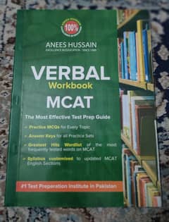 Anees Hussain Verbal Workbook MCAT (english)