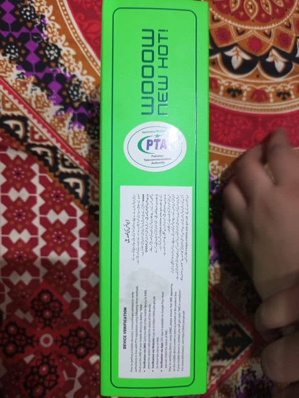 infinix hot 50 I just box open . new condition 9