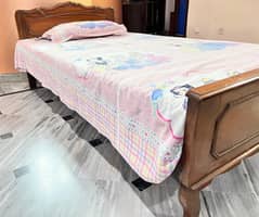 Used wooden beds x 2