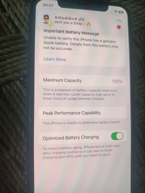 Sell urgent Iphone xs PTA approved 100%battery health 5
