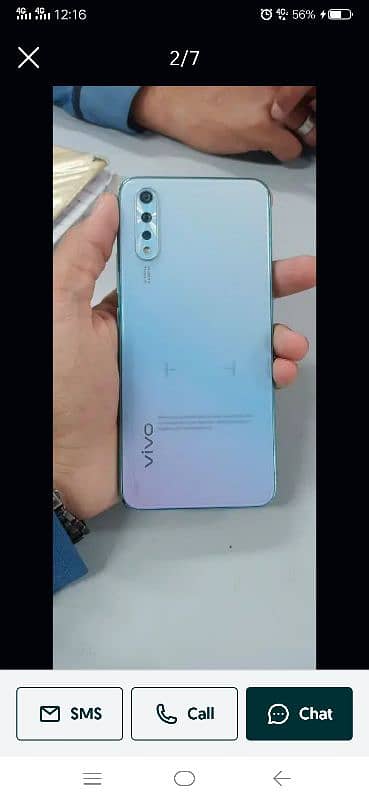 vivo s1 8/256 front finger display all okay exchange possible 2