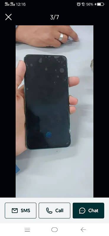 vivo s1 8/256 front finger display all okay exchange possible 3