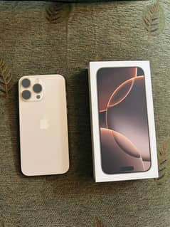 iPhone 16 Pro Max Jv Dessert Titanium 256GBs