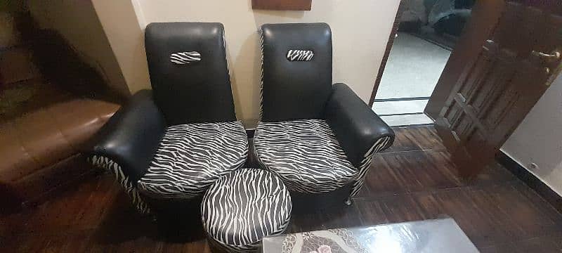 Sofa and  Side table Stool 1
