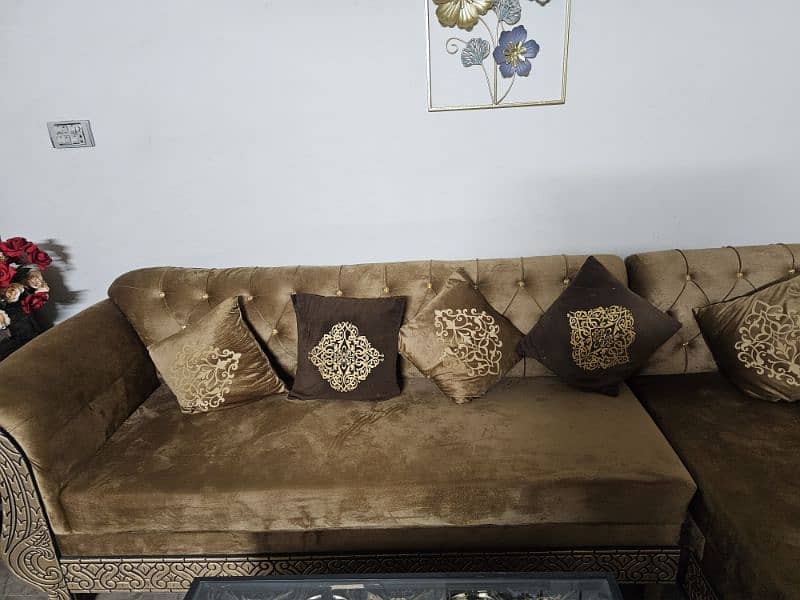 L Shape 7 Seater Sofa set 2