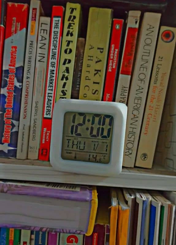Digital Table Clock 7 Color Big Size Digital Screen 4
