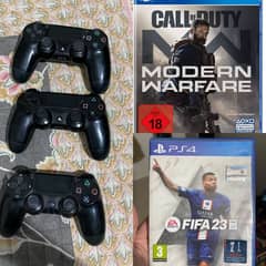 Ps4 bundle-controller +fifa23+cod modernwarfare-