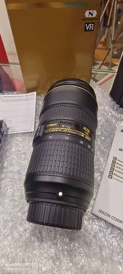 Nikon 24-70VR F2.8 New 10 of 10 Condition lens available