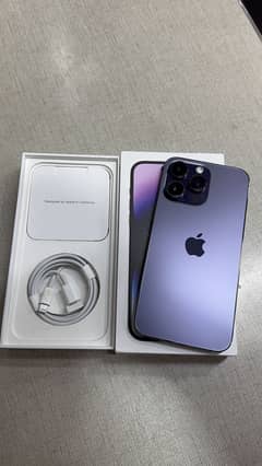 iPhone 14 Pro Max 256gb HK PTA Approved