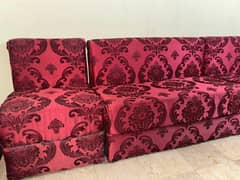 Velvet comfy Sofa Set - 4 Seats