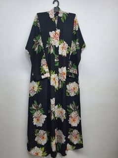 Printed Open Abayas