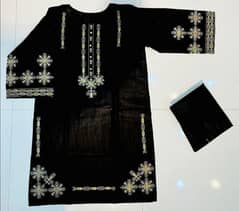 Sapphire cotton readymade suit