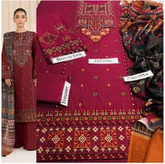 Unstitched Pakistani lawn