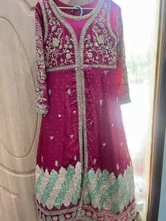 Hand embroidered maxi