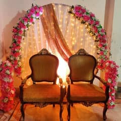 ATTA-E-Haider flowers event