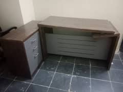 L shape table for office