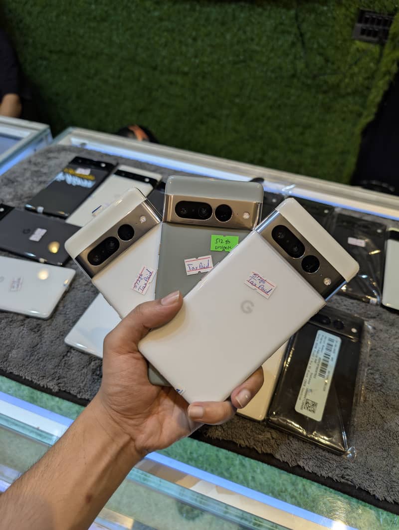 Google Pixel 7 8/128GB PTA approved USA Stock WaterPack 1