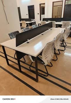 Workstation table for (6 persons & 4 persons)