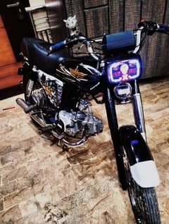 full modified 70 bike