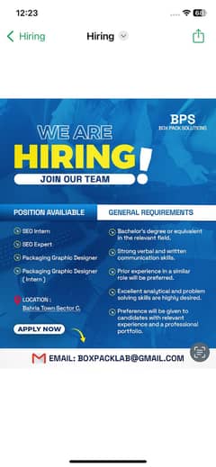 Need Fresher For Seo for an online website. good sharp skills required