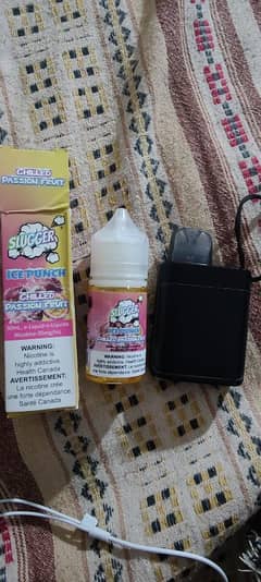caliburn g3 pro new with 30mg passion fruit flavour vape/pod