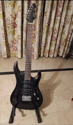Electric guitar aria pro 2 mac with amp