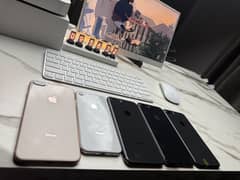 Apple iPhone 8 and 8 plus good condition full sim time available