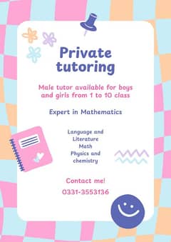 Tutor for Jauhar & Gulshan