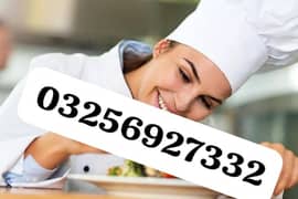 COOKING K LIYA FEMALE KI ZARORAT HA URGENT