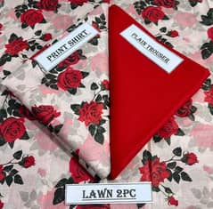Bonanza 2PC Summer Lawn Suit 2025 – Egyptian Soft Lawn | Premium Prin
