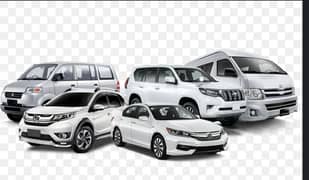 All Cars available for rent all over the pakistan