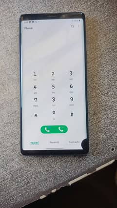 samsung note 9 dual sim 6/128 all ok 1 sim original pta ha 1 pach ha
