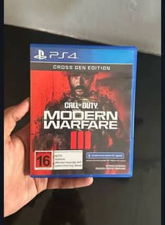 Call of duty modern warfare 3 ps4 and ps5