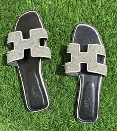 Original HERMÈS Glitter Slides