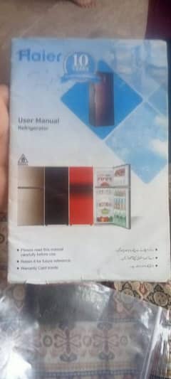 Haier dc inverter refrigerator glass door modle HRF-438IPR