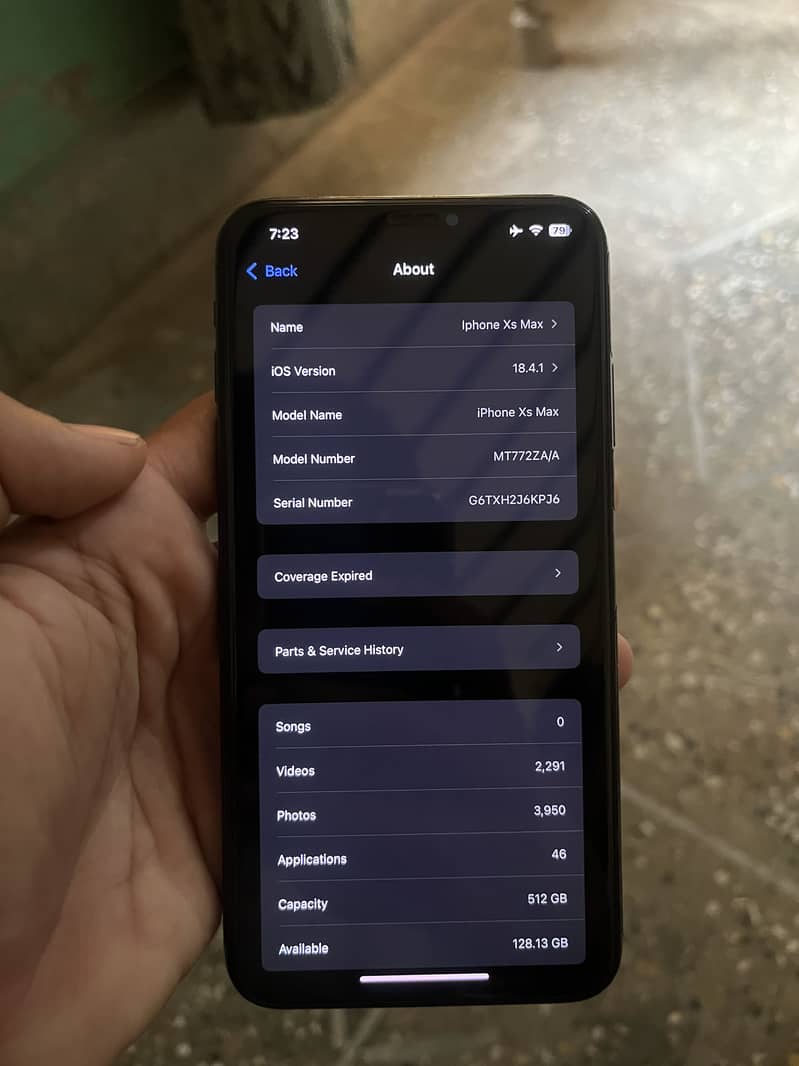 Iphone xs max Non PTA condition 9/10 4