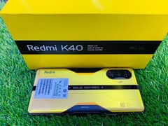 Redmi k40 PTA Approved 03357519076watssap