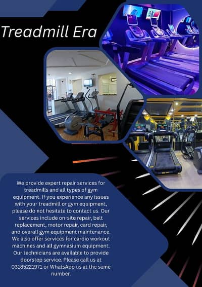 Treadmill Era (On-site treadmill and gym equipment Repair Services )
