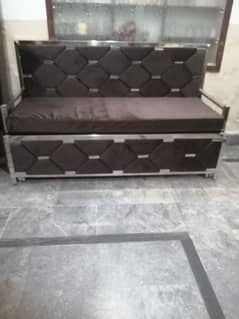 stylish and comfortable sofa cum double bed for sale